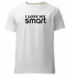 Чоловіча преміум футболка Love my Smart Білий фото
