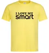 Чоловіча футболка Love my Smart Лимонний фото