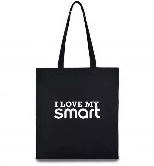 Эко-сумка Love my Smart Черный фото