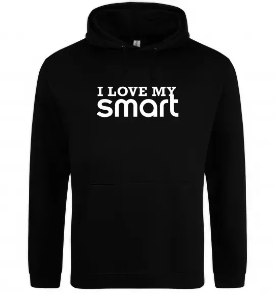 Жіноча толстовка (худі) Love my Smart Чорний фото