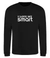 Світшот Love my Smart Чорний фото