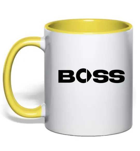 Чашка с цветной ручкой Smart Boss Лимонный фото