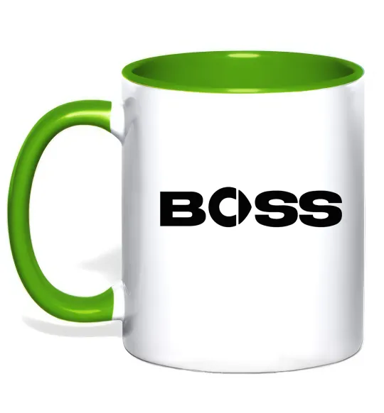 Чашка с цветной ручкой Smart Boss Лаймовый фото