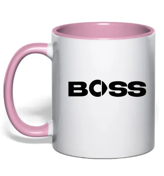 Чашка с цветной ручкой Smart Boss Нежно розовый фото