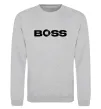 Свитшот Smart Boss Серый меланж фото