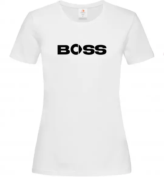Жіноча футболка Smart Boss Білий фото