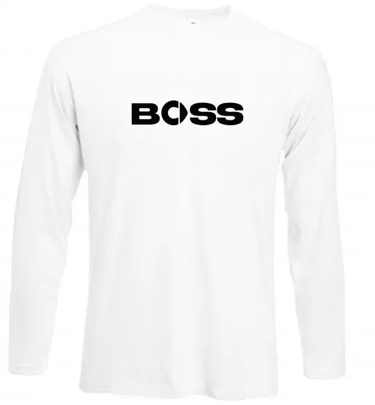 Лонгслив Smart Boss Белый фото