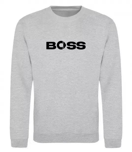 Свитшот Smart Boss Серый меланж фото