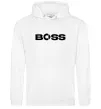 Чоловіча толстовка (худі) Smart Boss Білий фото