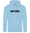 Чоловіча толстовка (худі) Smart Boss Блакитний фото