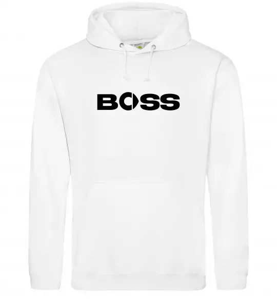 Женская толстовка (худи) Smart Boss Белый фото