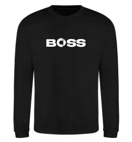 Світшот Smart Boss Чорний фото