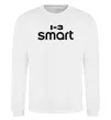 Свитшот I <3 Smart Белый фото