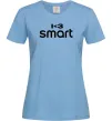 Жіноча футболка I <3 Smart Блакитний фото