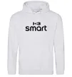 Мужская толстовка (худи) I <3 Smart Серый меланж Мужская толстовка (худи) I <3 Smart Серый меланж фото