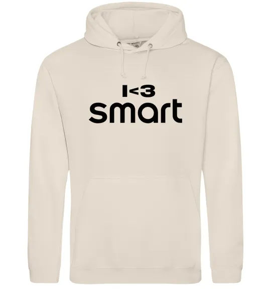 Мужская толстовка (худи) I <3 Smart Таш фото