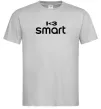 Мужская футболка I <3 Smart Серый фото