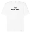 Футболка Оверсайз Subaru Белый фото