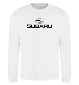 Свитшот I Love Subaru Серый меланж фото