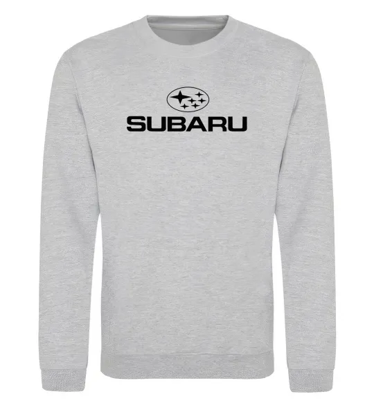 Свитшот Subaru Серый меланж фото
