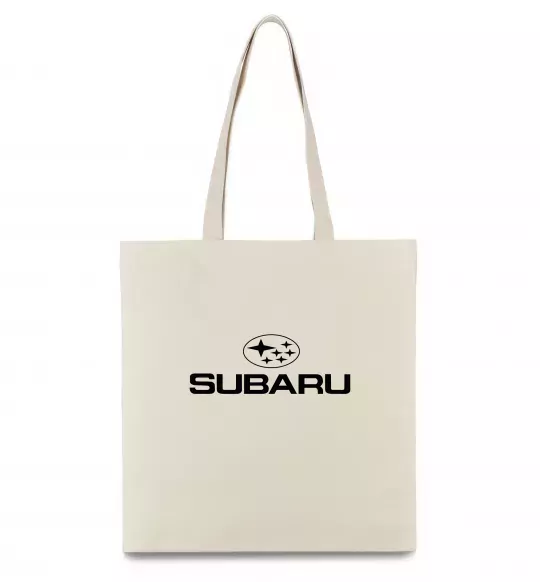 Эко-сумка Subaru Бежевый фото