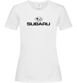 Женская футболка Subaru Женская футболка Subaru