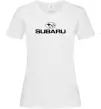Женская футболка Subaru Белый Женская футболка Subaru Белый фото