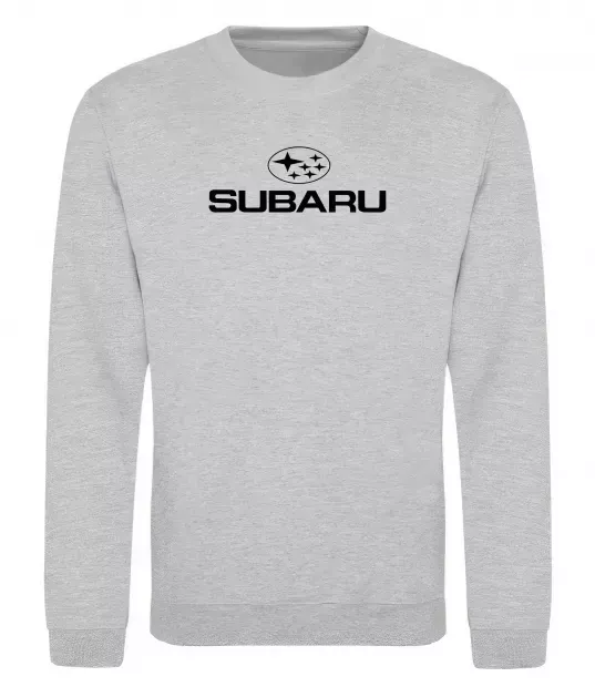 Світшот Subaru Сірий меланж фото