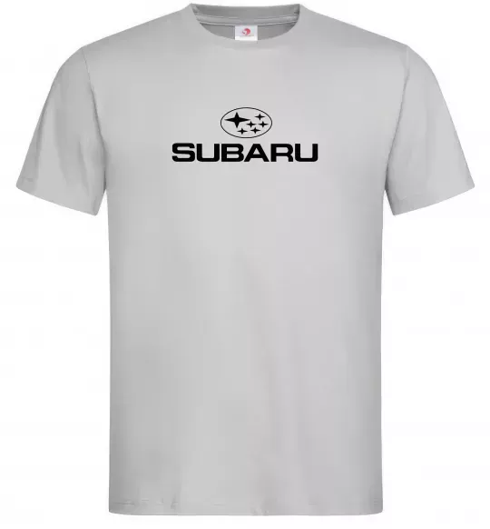 Мужская футболка Subaru Серый фото