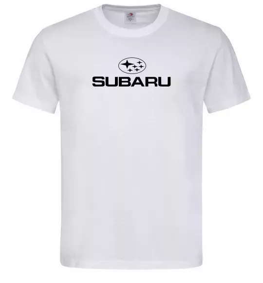 Мужская футболка Subaru Белый фото