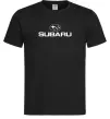 Мужская футболка Subaru Черный фото