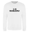 Свитшот I <3 Subaru Белый фото