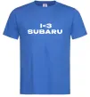 Чоловіча футболка I <3 Subaru Яскраво-синій фото