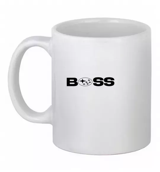 Чашка керамічна Subaru Boss Білий фото