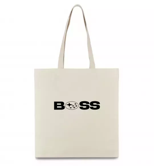 Еко-сумка Subaru Boss Бежевий фото