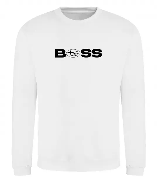 Світшот Subaru Boss Білий фото