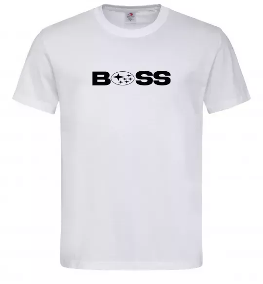 Чоловіча футболка Subaru Boss Білий фото
