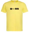 Чоловіча футболка Subaru Boss Лимонний фото