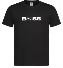 Мужская футболка Subaru Boss Черный фото