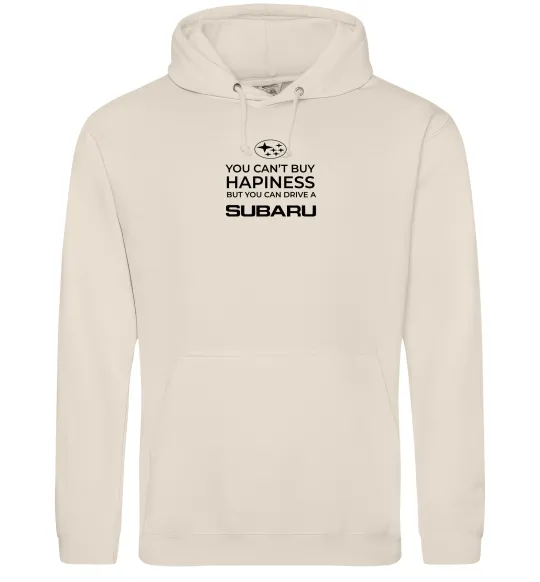 Мужская толстовка (худи) You can drive Subaru Таш фото