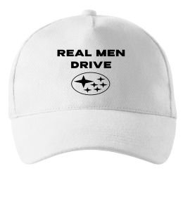 Кепка Real men drive Subaru