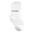 Шкарпетки Toyota logo та назва Білий фото