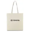 Эко-сумка Toyota logo та назва Бежевый Эко-сумка Toyota logo та назва Бежевый фото