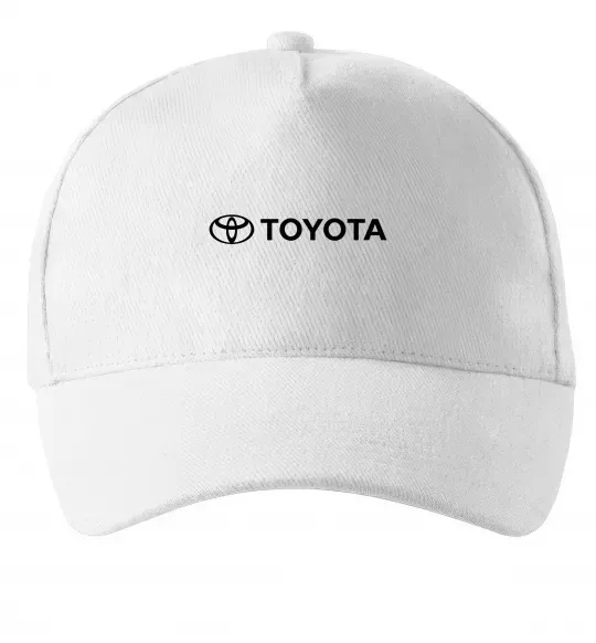 Кепка Toyota logo та назва Білий фото