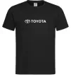 Мужская футболка Toyota logo та назва Черный Мужская футболка Toyota logo та назва Черный фото