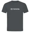 Мужская футболка Toyota logo та назва Графит Мужская футболка Toyota logo та назва Графит фото
