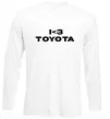 Лонгслив I <3 Toyota Белый фото