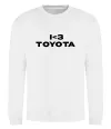 Свитшот I <3 Toyota Белый фото