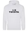 Чоловіча толстовка (худі) I <3 Toyota Сірий меланж фото