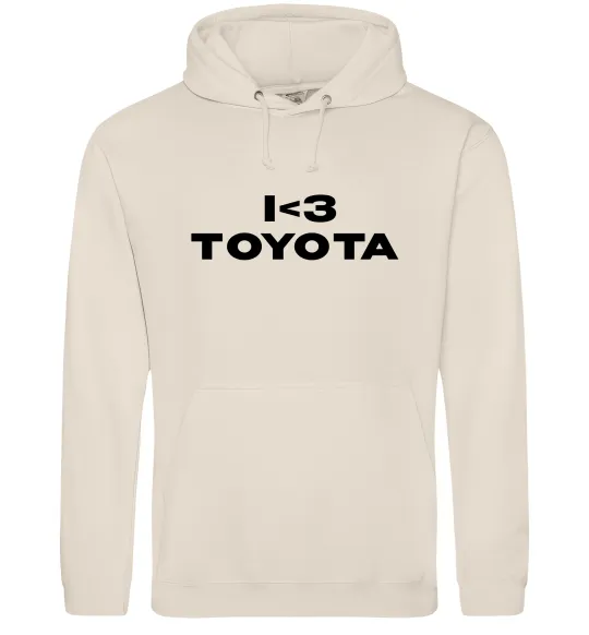 Женская толстовка (худи) I <3 Toyota Таш фото